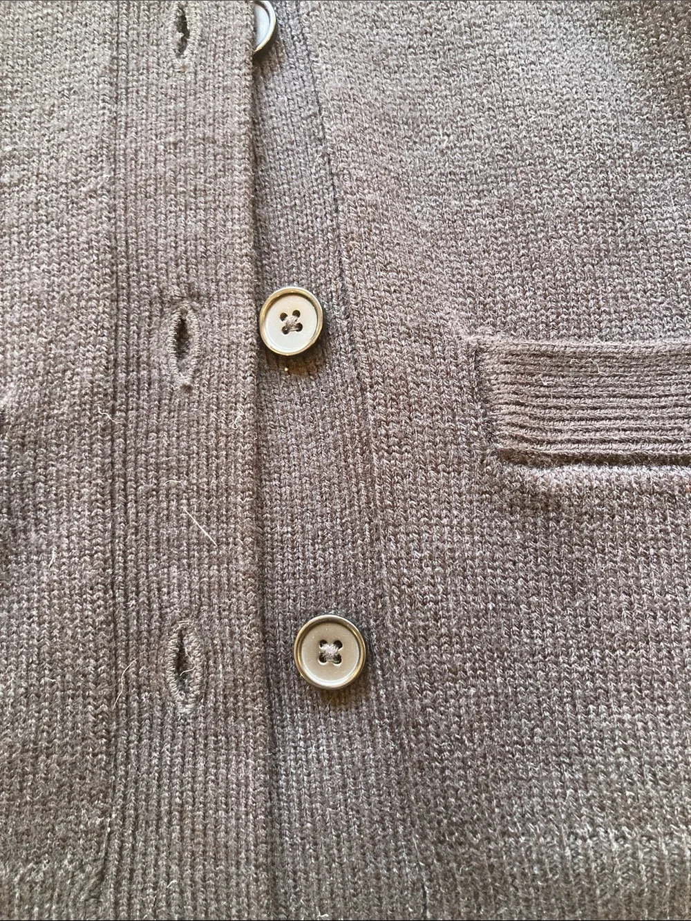 French Toast Girls Black Button-Front Knit Cardigan